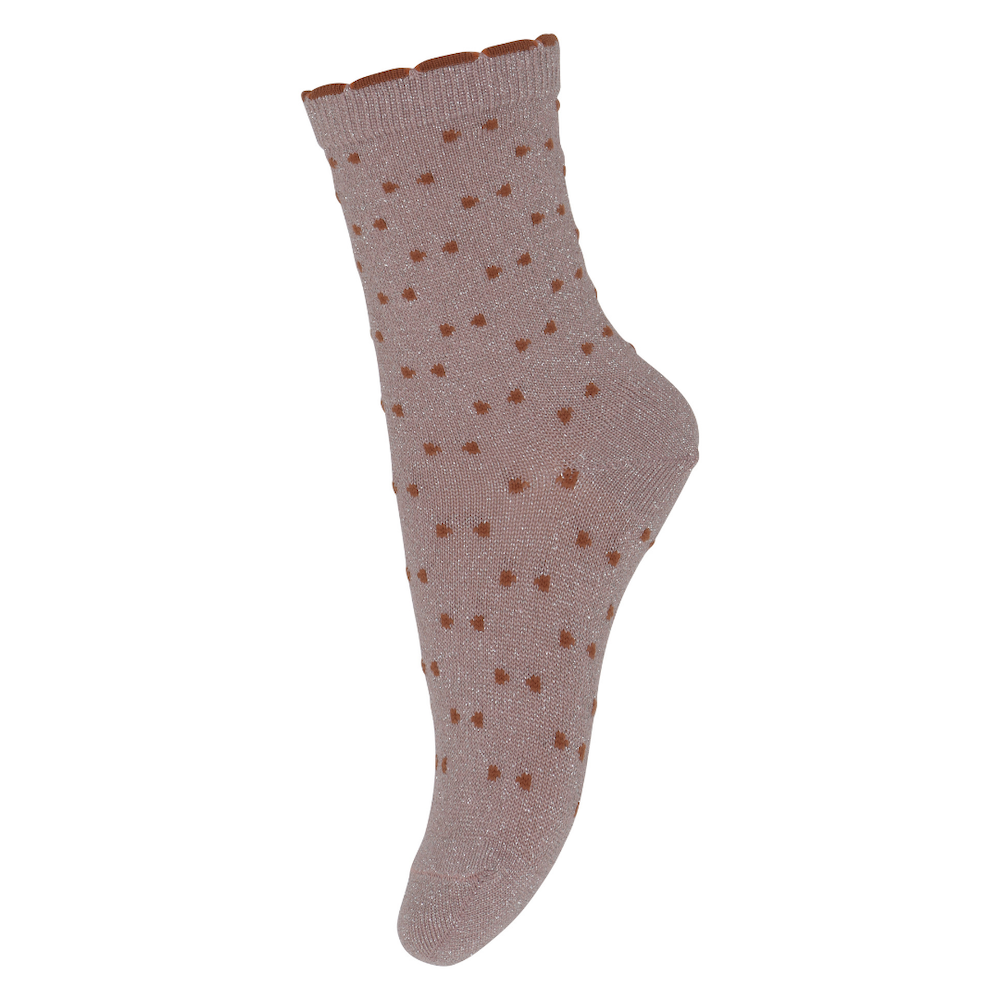 Wauw dozijn Omleiden MP Denmark Ella 3-pack socks Copper brown drie paar sokken roze-bruin  tinten - Minipop